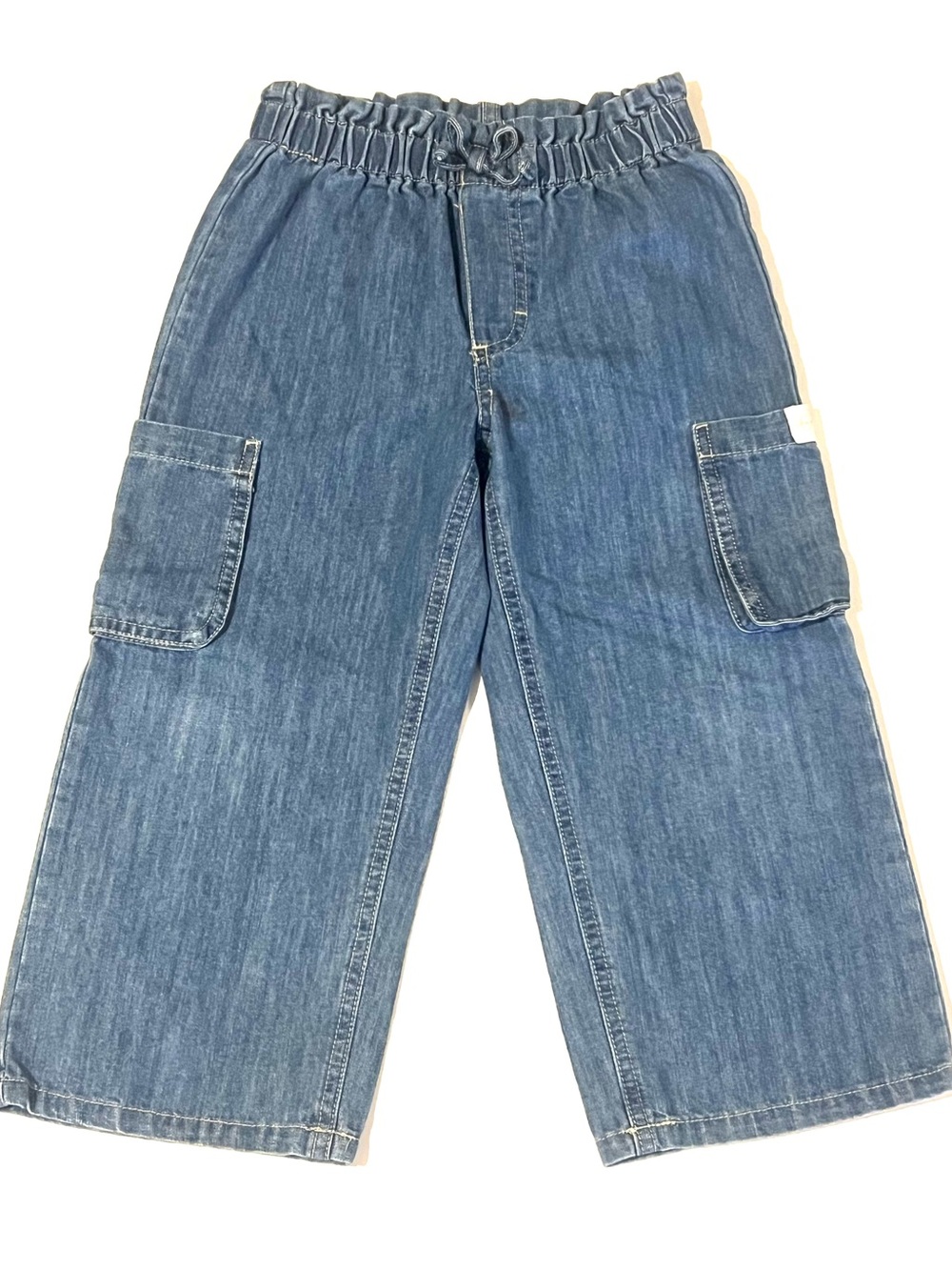 EUC Calvin Klein Toddler 4T Blue Jeans Elastic Waist